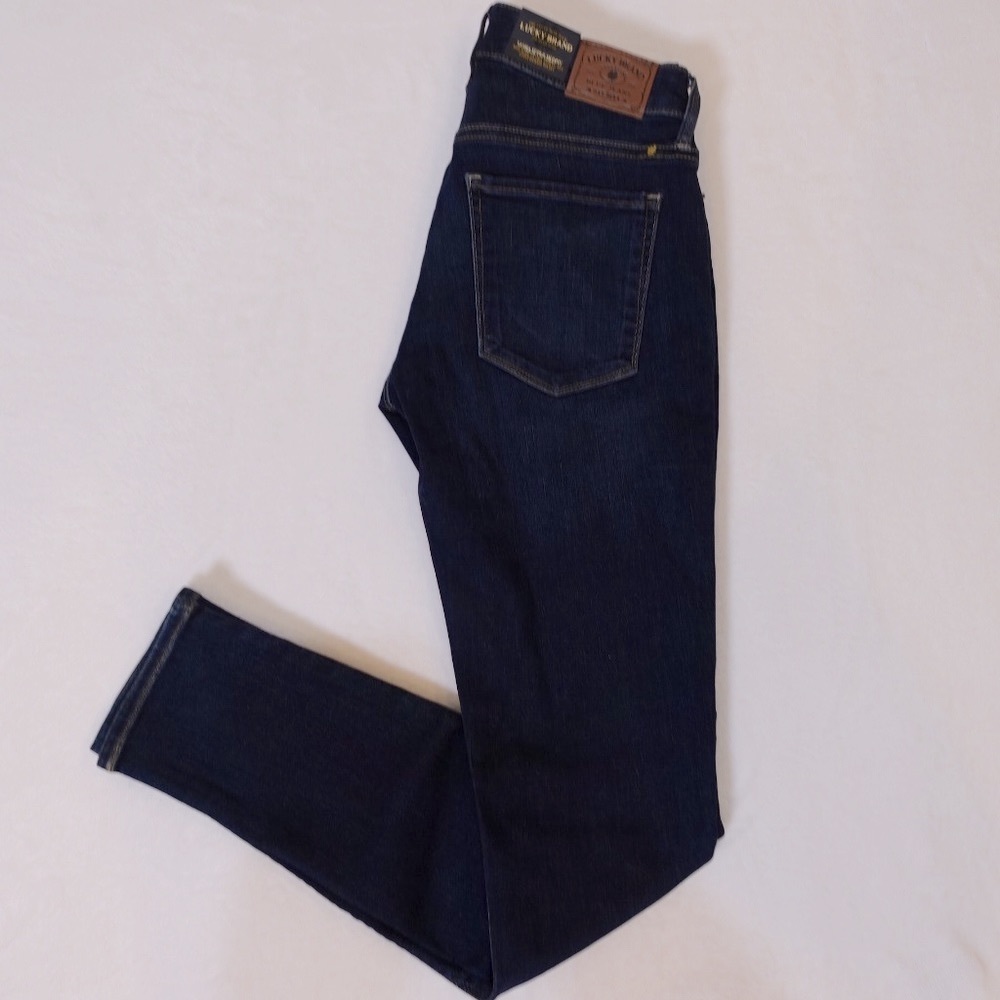Lucky Brand Sasha Super Skinny Dark Wash